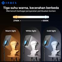 Gambar INBEX IP80 Lhting LED 80W Lampu Konten Kreator TripodLhting Studio Background Video Vlog dari anahelointin88 undefined 4 Tokopedia