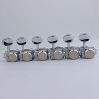 Gambar DHS Nickel/Chrome Vintage ratio Guitar Machine ST Nut Locking 1:15 Tuning String Style Guitar Tuners Gear Pegs Electric Heads TL dari DOHAIN SHOP undefined 2 Tokopedia