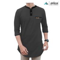 Gambar (baju koko pria/ kurta/catton/bahan adem) baju kurta pria terbaru kaos dari Sandal-baju undefined 1 Tokopedia