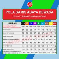 Gambar DIJUAL Pola Instan Gamis Terusan Abaya Dewasa [ Pola Baju Jamblang Studio ] - XXSTERLARISS - XS dari RINS MARKET CAP undefined 3 Tokopedia