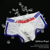 Gambar Boxer Pria AUSSIEBUM Celana Dalam Pria Mesh Solid Colour M-XXL dari veesperaa_storre undefined 4 Tokopedia