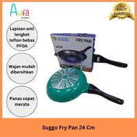 Gambar AUFA SURABAYA Suggo Fry Pan 24 Cm Wajan Teflon Anti Lengket Tebal dari SANTI SANTA undefined 3 Tokopedia