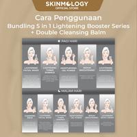 Gambar Bundling Skinmology 5 in1 Lightening Booster Series + Double Cleansing Balm dari SANTI SANTA undefined 2 Tokopedia