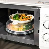 Gambar Anti Splatter Heating Sealing Cover Lid with Steam Vents Fresh-keeping Plate Bowl Cover Stackable Microwave Splatter Cover Lid dari chiquetaa undefined 3 Tokopedia