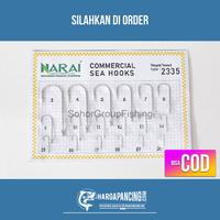 Gambar Mata Pancing Laut Untuk Rangkaian Pancing Tonda Ikan Cakalang No. 12 dan No.13 Merek Narai 2335 1Kotak Isi 100Pcs Kail dari ulau manyelaundry51 undefined 3 Tokopedia