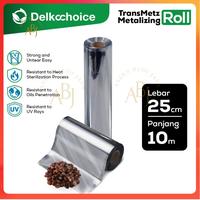 Gambar Kemasan Sachet Transparan Saset Roll 25cm x 10m Kemasan Makanan Aluminium Foil Food Grade dari Aneka Budi Jaya undefined 1 Tokopedia