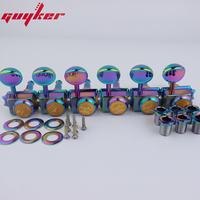 Gambar DHS TL Machine ratio Locking Pegs Style Chameleon Heads Guitar Tuning Gear Nut Guitar Electric For Rainbow Vintage 1:15 ST Tuners dari DOHAIN SHOP undefined 4 Tokopedia