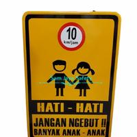 Gambar PRODUK TERLARIS RAMBU PERINGATAN BANYAK ANAK-ANAK. RAMBU PELAN PELAN BANYAK ANAK KECIL READYY dari zoldicc1995 undefined 5 Tokopedia