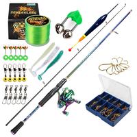 Gambar Sougayilang COD Joran Pancing Set Lengkap Joran Pancing 1.8M/2.1M dan Rasio Gigi 5.0:1 Gulungan Pancing Gagang Ganda dengan Senar Pancing dan Set Aksesori Memancing pancing 1set lengkap kuat dari hagendir toko51 undefined 2 Tokopedia