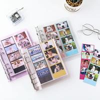 Gambar A6 Glitter Photocard Binder 100 Photos for 2x6 Inch Photo Strips Bookmark Photo Booth Frame Album Idole Cards Organizer dari iibbuunnuurrhhaayyaattiiii undefined 2 Tokopedia