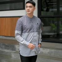 Gambar PRODUK TERBARU BAJU MUSLIM PRIA KOKO KURTA PAKISTAN KEMKO KEMEJA ALANZA BATIK SUBLIM LENGAN PANJANG DEWASA PENDEK MOTIF KATUN TOYOBO READYY - Sage Green, M dari TokoFASTZX44 undefined 2 Tokopedia