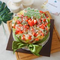 Gambar (Langsung Diproses) Mixed Fruit Salad Cake - Link for Pre-Order 1-30 Hari / READY IN 3 HOURS* dari optimus-store undefined 3 Tokopedia