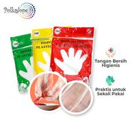 Gambar Oncare Official - Sarung Tangan Plastik Disposable Gloves Isi 100 Per 1 Pack Food Grade dari Oncare Official undefined 1 Tokopedia
