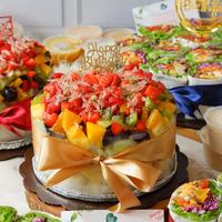 Gambar (Langsung Diproses) Mixed Fruit Salad Cake - Link for Pre-Order 1-30 Hari / READY IN 3 HOURS* dari optimus-store undefined 4 Tokopedia