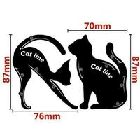 Gambar Cat Line Cetakan Eyeliner Cetakan EyeShadow CatLine Kucing CatLiner dari Oncare Official undefined 3 Tokopedia