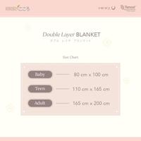 Gambar KOKORO STORY DOUBLE LAYER BLANKET / SELIMUT KAIN DUA LAPIS TIPIS | SELIMUT ANAK BAYI DAN DEWASA DINGIN MOTIF KARAKTER HALUS LEMBUT BAHAN TENCEL dari BriZe OutentiC' undefined 4 Tokopedia