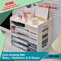 Gambar HOT ITEM ! CUCI GUDANG RAK ORGANIZER DOCUMENT RACK OFFICE ORGANIZER RAK 3 & 5 SUSUN PENGATUR MEJA MULTI-BAGIAN MENYIMPAN FILE KANTOR RAK BUKU SERBAGUNA RAK BUKU SERBAGUNA ORIGINAL - 0129 2 Susun  dari STUDY STATIONERY undefined 1 Tokopedia