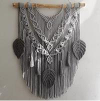Gambar BARANG TERLARIS Macrame wall hanging leaf / makrame hiasan dinding kamar/ home decor dari ayaroo undefined 2 Tokopedia