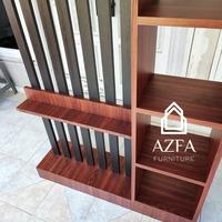 Gambar Partisi Ruangan HPL Minimalis | Pembatas Ruangan Bahan Kayu | AZFA Furniture dari CAHAYA LANGIT IND undefined 3 Tokopedia
