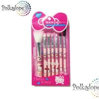 Gambar [SET ISI 5 KUAS] Kuas atau Brush Make Up Motif Hello Kitty dari Oncare Official undefined 3 Tokopedia