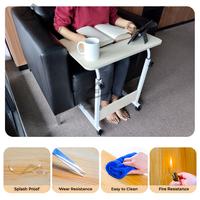 Gambar Meja Belajar 80CM Meja Kerja Adjustable Meja Laptop Portable Meja Kantor Dengan Roda dari enungkemeja576 undefined 3 Tokopedia