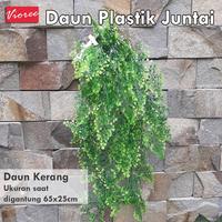 Gambar Tanaman Hias Gantung Plastik Daun Rumbai Plus Plus Free Pot Dinding - Daun Pakis[terlaris] - Daun Kerang dari januarimarkett undefined 2 Tokopedia