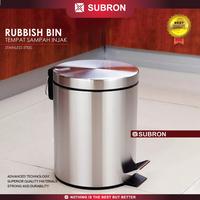 Gambar SUBRON Tempat tong sampah 30 liter stainless injak Rubbish bin rumah dari kagecnoyw12 undefined 2 Tokopedia