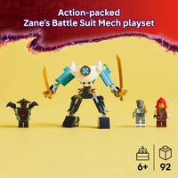 Gambar LEGO Ninjago 71827 Zane's Battle Suit Mech (92 Pieces) Ninja Toys (6 Tahun+) dari istana artshop undefined 4 Tokopedia