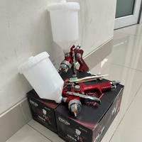 Gambar Spray Gun Alat Semprot Cat Air Brush Auarita Gravity HVLP H827 Nozzle 1.4mm Cup 600cc Original Semprotan Cat Airbrush YUKIDO - HVLP 827 dari COMVA undefined 2 Tokopedia