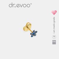 Gambar dr.evoo Anting Anti Alergi - Blue Sapphire Blossoms - GP dari dr evoo store undefined 2 Tokopedia