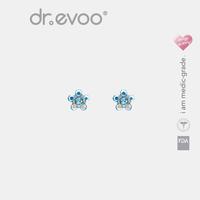 Gambar dr.evoo Anting Anti Alergi - Pink White AB / Aquamarine Blossom - SS dari dr evoo store undefined 1 Tokopedia