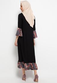 Gambar Adikusuma Gamis Wanita Motif Peksi Merak dari Marua store undefined 4 Tokopedia