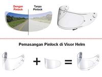 Gambar Pinlock NHK 30 Lensa Anti Kabut Fog Resitance Lens NHK Full Face dari dikakcell undefined 4 Tokopedia