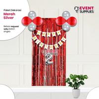 Gambar NEW Paket Set Dekorasi Ulang Tahun Hemat Simple Murah [Balon Angka Bebas] Anak Remaja Dewasa Sweet Seventeen 17 Perlengkapan Pesta Laki Perempuan Cewek Cowok Terlengkap Gold Hitam Pink Silver dari nuryadihijab849 undefined 5 Tokopedia