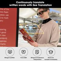 Gambar iTour Device Trans iTourTranslator AR Glasses, Language Translator Bilingual subtitles OLED Display Bluetooth Chat GPT AI Voice dari PANPANG MARKISA TERRRBARRRRU undefined 5 Tokopedia