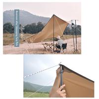 Gambar Tiang Terpal Adjustable Aluminium Alloy Tongkat Tenda Ringan dari GROSIRR HITMAGIC TRRANYAR undefined 5 Tokopedia