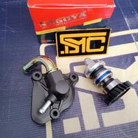 Gambar Pompa Air Radiator / Water Pump Assy Plus Cover Tutup Pompa Air Radiator Honda Cb 150 R / CBR 150 / CBR150 / CB150R Nagoya dari hlfgjffjfljfhfhfhd undefined 2 Tokopedia