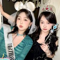 Gambar Ratu Mahkota Putri Mahkota Aksesoris Gaun Pernikahan Princess Crown dari ayuu yunungsih#2 undefined 4 Tokopedia