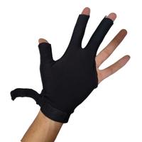 Gambar Sarung tangan billiard velcro glove billiard spandex lycra halus licin dan nyaman - NEW POLOS STG JARI dari Dartfit.Sport undefined 4 Tokopedia