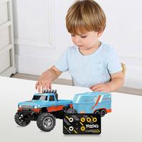 Gambar Mini RC Monster Truck 1:64 Scale Mini Off-Road Climbing Car 2.4Ghz Remote Control Adjustable Speed/Steering Children Toy Gift dari Tearney undefined 3 Tokopedia