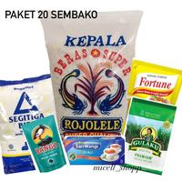 Gambar PAKET 20 PAKET SEMBAKO SUPER MURAH dari PT Modena Shop undefined 2 Tokopedia