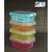 Gambar NEW KOTAK Wadah MAKAN MINI TEMPAT BUMBU FOODSAVER 100ml CLARIS 2931 4pcs dari warung koppay undefined 5 Tokopedia