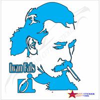 Gambar STIKER CUTTING gambar iwan fals cutting  mobil termurah cutting sticker truk BAHAN PREMIUM - Hitam, 30x25cm dari Elvanoss undefined 5 Tokopedia