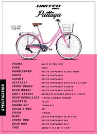 Gambar Sepeda 26" Ctb United Pattaya Alloy 1x7 Speed dari April lianuraeni97 undefined 1 Tokopedia