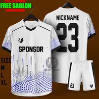 Gambar baju Bola GRATIS SABLON Nama+Nomor Dan Sponsor Jersey Futsal dewasa Dan Terlais Baju Celana dari printStoree undefined 3 Tokopedia