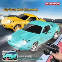 Gambar New1:18 Adorable Mx-5 Miata Rx7 Rc Drift Car 2.4g Esp Gyro Flip-Up Light Full Scale Remote Control Toy Car Kid Adult Xmas Gift dari yonnereael undefined 1 Tokopedia