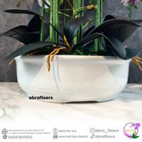 Gambar Brin Artificial Plant - Anggrek Lateks 10 Tangkai - Includ Pot Kerak Bali dari Brin Official Shop undefined 3 Tokopedia