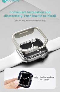 Gambar Viral Coteetci Case Apple Watch 9 8 7 6 5 Metal Blade Case Iwatch Se Cs7076 Murah dari nurul digital undefined 3 Tokopedia