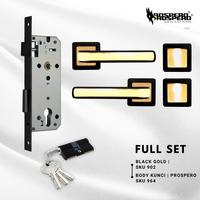 Gambar HANDLE PINTU Rumah Minimalis Ergonomic Black SIlver Aluminium Modern Style PROSPERO FT002 902 - Handle+Body2676 dari BUMI PUTERA PERKASA undefined 4 Tokopedia