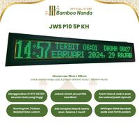 Gambar Brin Jam Digital Jadwal Sholat. Jam Masjid Ukuran 30X206 Bali dari Brin Official Shop undefined 2 Tokopedia